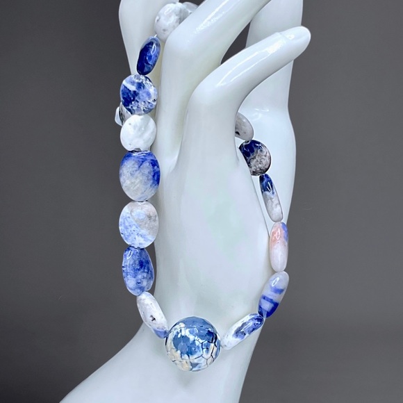 🌺Artisan Natural Stone Necklaces/Choker - Picture 7 of 15